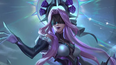 395007 syndra, увядшая роза, лол, игра League of Legends, 4k, ПК - Rare Gallery HD Wallpapers картинки