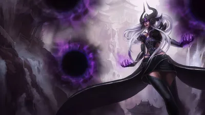 Syndra LoL Splash Art League of Legends 4K #1960 | Лига легенд персонажи, Лига легенд, Оскуридад картинки