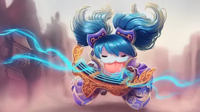 1102435 иллюстрация, аниме, League of Legends, Sona League of Legends, Poro, компьютер - Rare Gallery HD Wallpapers картинки