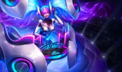 League Of Legends, DJ Sona Обои HD / Обои для рабочего стола и мобильного телефона картинки