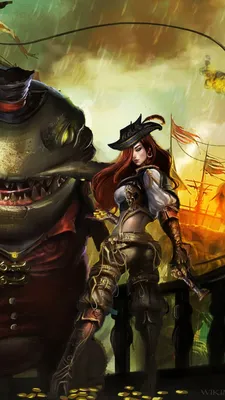 Скачать обои ID: 472814 / Video Game League Of Legends Phone Wallpaper, Miss Fortune (League Of Legends), Tahm Kench (League Of Legends), 720x1280 скачать бесплатно картинки