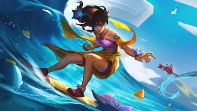 345525 Taliyah, Pool Party, LoL, League of Legends, Video Game 4k - Rare Gallery HD Wallpapers картинки