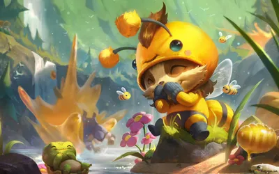 League of Legends (LOL) - Beemo 'Teemo' Splash Art (8K) картинки