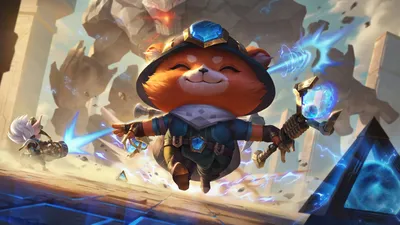 393274 heexplorer, teemo, всплеск, лол, дикий разлом, лига легенд, игра, 4k, ПК - Rare Gallery HD Wallpapers картинки