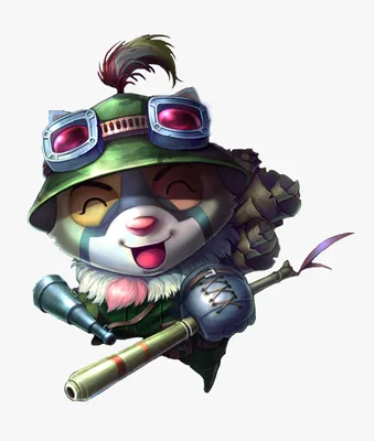 Lol League Teemo Png Hd Picture - Лига Легенд Обои Teemo, Transparent Png, Transparent Png Image - PNGitem картинки