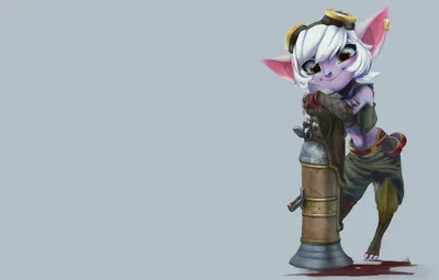 Обои игра, аниме, арт, малышка, League of Legends, лига легенд tristana, Тристан картинки на рабочий стол, раздел игры - скачать картинки