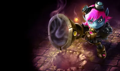 Riot Girl Tristana Skin - League of Legends Wallpapers картинки