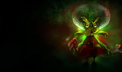 Alien Invader Heimerdinger Skin (Original) - League of Legends Wallpapers картинки