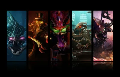 30+ HD-обоев Cho'gath (League Of Legends) и Hintergründe картинки