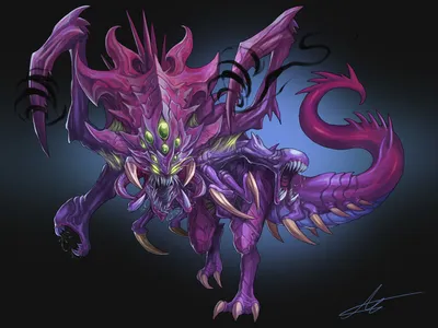 ArtStation - League of Legend Baron + фанарт cho'gath Mix картинки