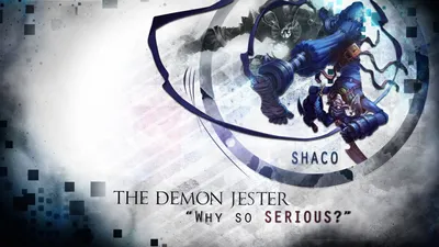 Shaco Demon Jester League of Legends wallpaper | 1920x1080 | 118297 | обоиUP картинки