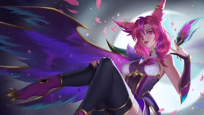 346304 Xayah, Star Guardian, LoL, League of Legends, Video Game 4k - Rare Gallery HD Wallpapers картинки