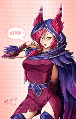 Обои ID: 429516 / Video Game League Of Legends Phone Wallpaper, Xayah ( League Of Legends ), 750x1334 скачать бесплатно картинки