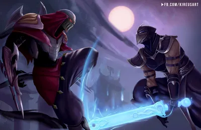 Shen League Of Legends Zed League Of Legends Обои - Разрешение: 1366x768 - ID: 871397 - wallha.com картинки