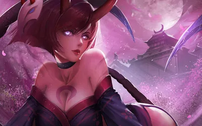 Bloodmoon Evelynn LoL 4K Обои #73 картинки