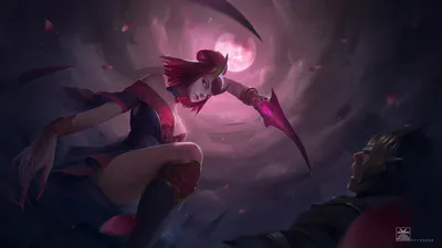 Обои 4k League Of Legends Evelynn 4k обои картинки