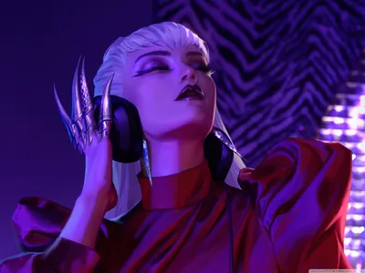 Обои для рабочего стола Evelynn LoL Ultra HD для 4K UHD TV: широкоэкранный \ u0026 UltraWide Desktop \ u0026 Ноутбук: планшет: смартфон картинки