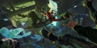 22286 Ekko (League of Legends) HD, Экко (League of Legends) - Rare Gallery HD Wallpapers картинки