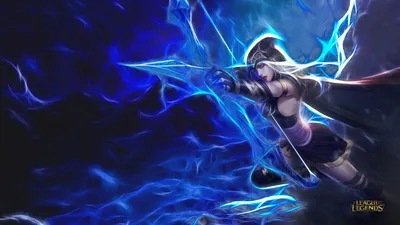 Ashe-League Of Legends-Archer-Artistic-HD обои для мобильных телефонов-планшетов и ноутбуков-1920x1080: Wallpapers13.com картинки