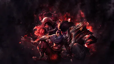 Скачать крутые обои League Of Legends Champ Yasuo картинки