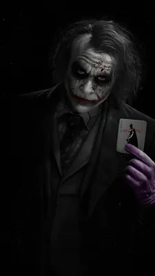 Хит Леджер Джокер Обои HD 1080x1920 картинка | Joker hd обои, Хит леджер джокер обои, Джокер фото картинки