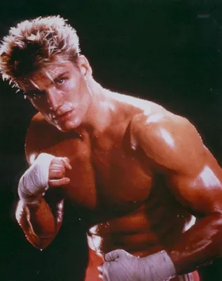 Обои бокс, актер, перчатки, груша, боец, fighter, acter, режиссер, boxing, training, Dolph Lundgren, Дольф Лундгрен, перчатки, спортзал, постановщик, Тренировка картинки на рабочий стол, раздел спорт - скачать картинки