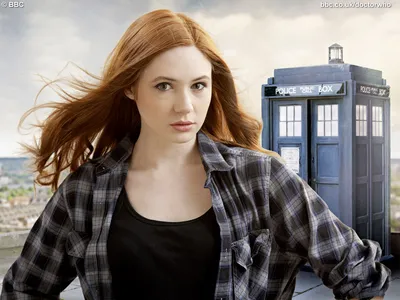 Обои девушка, актриса, рыжая, сериал, Doctor Who, Доктор Кто, Карен Гиллан, Karen Gillan картинки на рабочий стол, раздел фильмы - скачать картинки