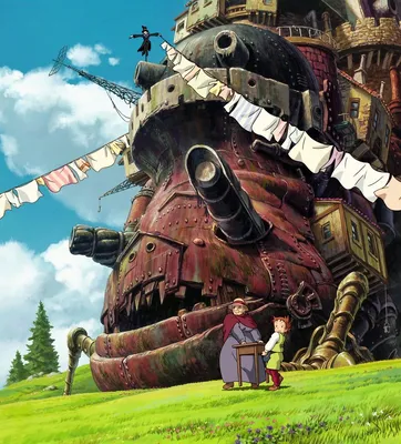 Обои для рабочего стола Studio Ghibli Art картинки