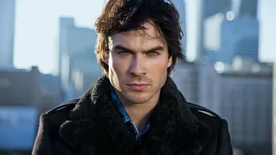 Обои арт, актер, The Vampire Diaries, Дневники вампира, Ian Somerhalder, Йен Сомерхолдер, Damon Salvatore, Дэймон Сальваторе картинки на рабочий стол, раздел мужчины - скачать картинки