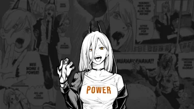 Power (Человек с бензопилой) Человек с бензопилой #manga #4K #wallpaper #hdwallpaper #desktop | Power wallpaper, Мужские обои, Аниме обои картинки