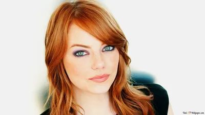 Обои взгляд, девушка, актриса, рыжие волосы, эмма стоун, emma stone картинки на рабочий стол, раздел девушки - скачать картинки