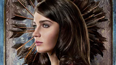 Обои взгляд, поза, макияж, актриса, фотосессия, hair, Ева Хьюсон, Eve Hewson картинки на рабочий стол, раздел девушки - скачать картинки