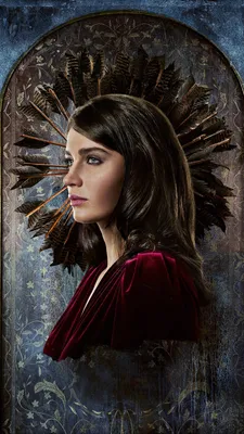 Обои взгляд, портрет, макияж, актриса, hair, Ева Хьюсон, Eve Hewson картинки на рабочий стол, раздел девушки - скачать картинки