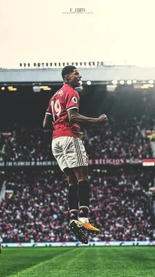 Скачать обои ID: 422557 / Sports Marcus Rashford Phone Wallpaper, Manchester United F.C., Футбол, 828x1792 скачать бесплатно картинки