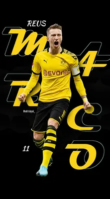 Обои wallpaper, спорт, футбол, футболист, Borussia Dortmund, Marco Reus, Signal Iduna Park картинки на рабочий стол, раздел спорт - скачать картинки