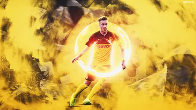 Обои Marco Reus, Borussia Dortmund, Soccer, BVB, Bundesliga HD / Обои для рабочего стола и мобильного телефона картинки