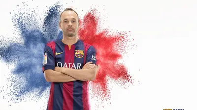 Обои Футбол, Барселона, Барса, Андрес Иньеста, Andres Iniesta, Хави Эрнандес, Xavi Hernandez картинки на рабочий стол, раздел спорт - скачать картинки