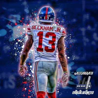 Odell Beckham Whip Обои и фоны 4K, HD, двойной экран картинки