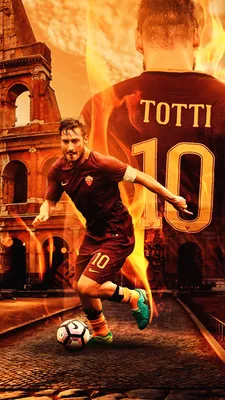 Обои HDR, AS Roma, Francesco Totti картинки на рабочий стол, раздел спорт - скачать картинки