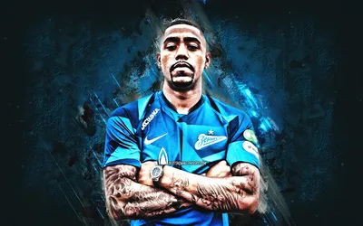 Скачать обои Malcom, FC Zenit, бразильский футболист, портрет, blue stone background, football, Malcom Filipe Silva de Oliveira для монитора с разрешением 2880x1800. Высококачественные обои HD картинки картинки