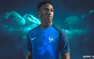 Обои футбол, спорт, франция, France, football, Manchester United, Манчестер Юнайтед, hshamsi, Anthony Martial картинки на рабочий стол, раздел спорт - скачать картинки