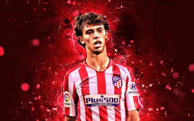 Скачать обои Joao Felix, 4k, Benfica FC, Primeira Liga, Portugal footballers, Joao Felix Sequeira, neon lights, soccer, Portugal для монитора с разрешением 3840x2400. Высококачественные обои HD картинки картинки