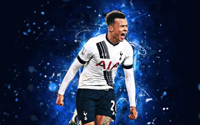 Скачать обои Dele Alli, 4k, art, Tottenham Hotspur FC, English football player, брызги краски, гранж-арт, креатив, Premier League, England, football, Bamidele Jermaine Alli для монитора с разрешением 1024x1024. Высокий картинки