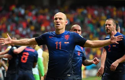 Обои Спорт, Футбол, Нидерланды, Бразилия, Football, Sport, Игрок, Гол, Brasil, Игрок, Nederland, Arjen Robben, Арьен Роббен, ЧМ 2014, World Cup 2014, ЧМ 2014 картинки на рабочий стол, раздел спорт - скачать картинки