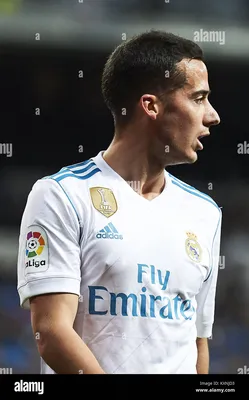 Скачать обои Lucas Vazquez, гол, Real Madrid FC, Midfielder, испанские футболисты, soccer, fan art, Lucas Vazquez Iglesias, La Liga, football, Galacticos, Real Madrid CF для монитора с разрешением 2880x1800. Высокое качество HD картинки