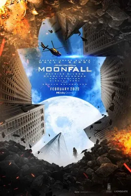 Скачать обои с цифровым плакатом Moonfall картинки