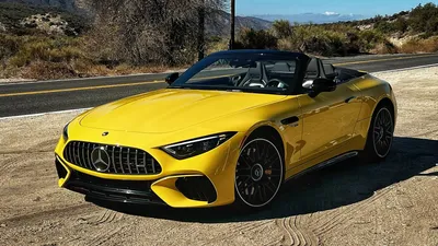 2022 Mercedes-AMG SL First Drive Review: все еще заставляет вас чувствовать себя кинозвездой картинки