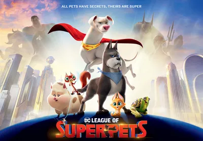 DC League of Super-Pets Movie 2022 Wallpaper 4K HD PC #8681g картинки