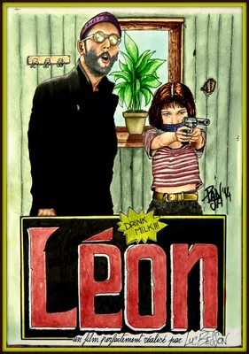 Tribute Poster Léon - The Professional - Leon (Léon The Professional) Фан Art (39402396) - Fanpop картинки