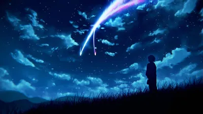 Kimi no na wa ✨ аниме обои для телефона ❣️ Наслаждайтесь! ~ 💞 | Обои с вашим именем, Обои с именами, Kimi no na wa картинки